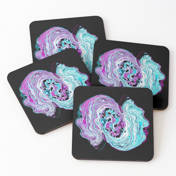 Item preview, Abstract Psychedelic Overstimulated Neon Art designed and sold by ariverrr.
