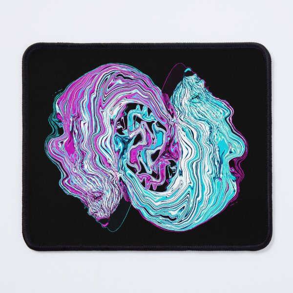 Item preview, Abstract Psychedelic Overstimulated Neon Art designed and sold by ariverrr.