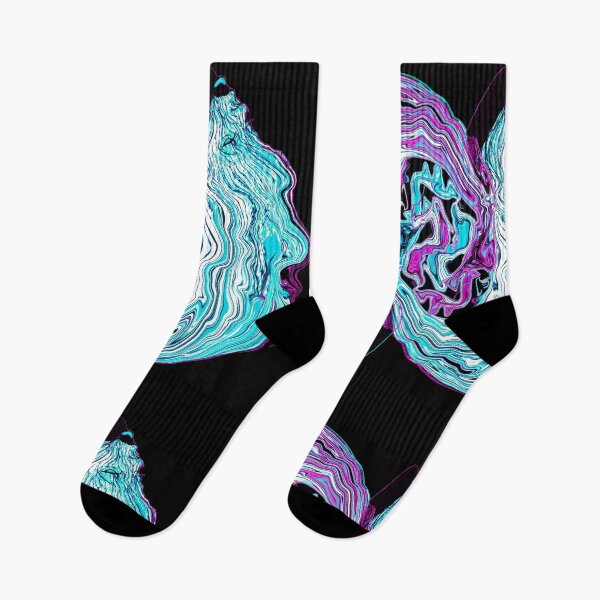 Item preview, Abstract Psychedelic Overstimulated Neon Art designed and sold by ariverrr.