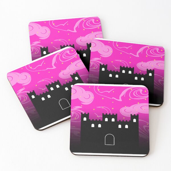 Item preview, Pink Fog Castle  designed and sold by Creature-Ink.