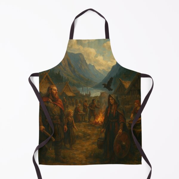 Item preview, Viking Village – Life by the Fjord designed and sold by jolille.