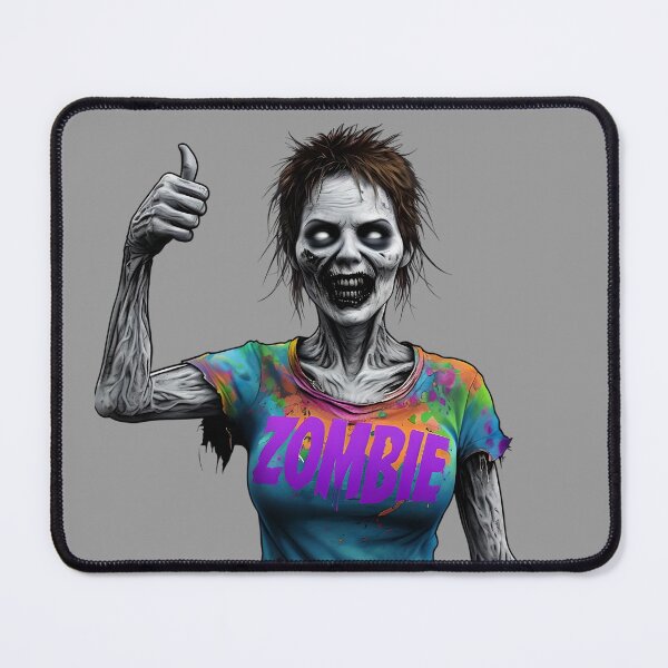 Item preview, Zombie Undead Woman - Thumbs Up designed and sold by NightTimeJ.
