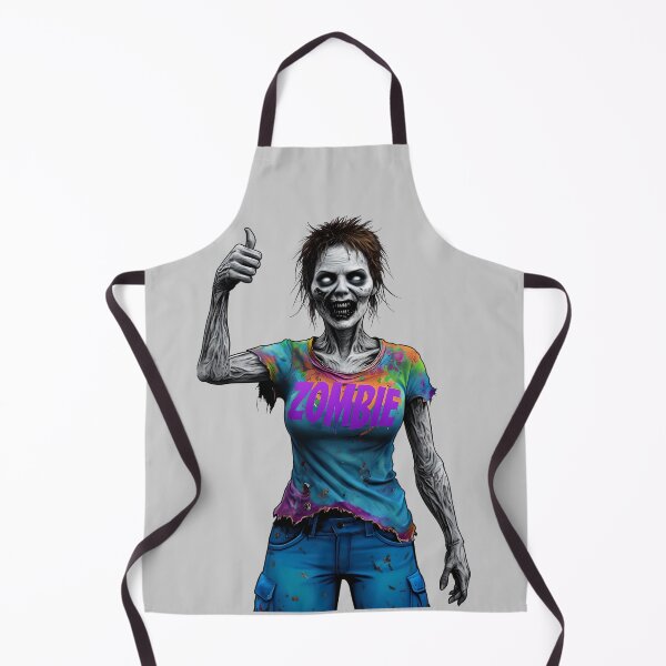 Item preview, Zombie Undead Woman - Thumbs Up designed and sold by NightTimeJ.