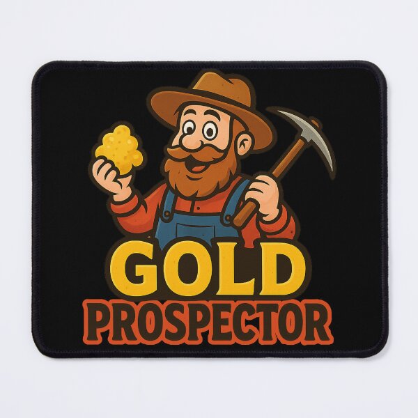 Item preview, Gold Prospector Miner designed and sold by Prints-by-Olaf.