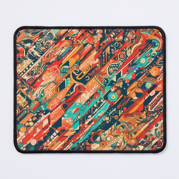 Item preview, Vivid Geometric Patterns Bold Abstract Art Design designed and sold by ART ATTACK ZONE.