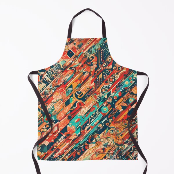 Item preview, Vivid Geometric Patterns Bold Abstract Art Design designed and sold by ART ATTACK ZONE.