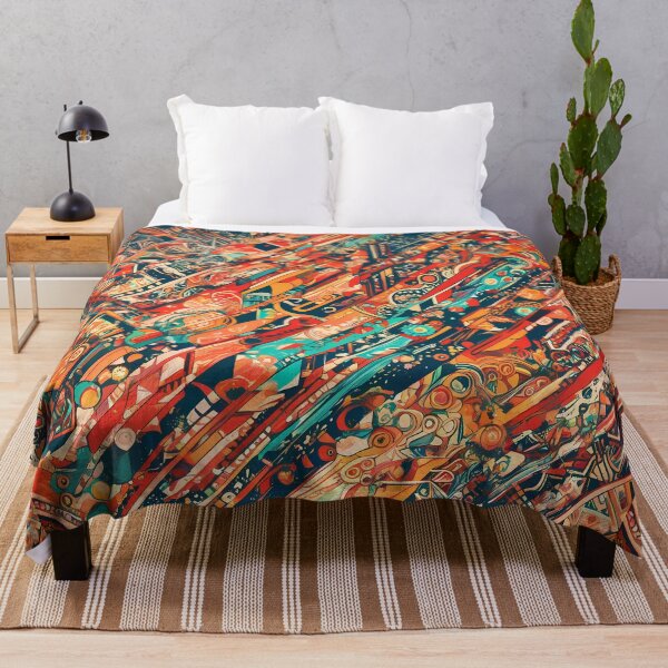 Item preview, Vivid Geometric Patterns Bold Abstract Art Design designed and sold by ART ATTACK ZONE.