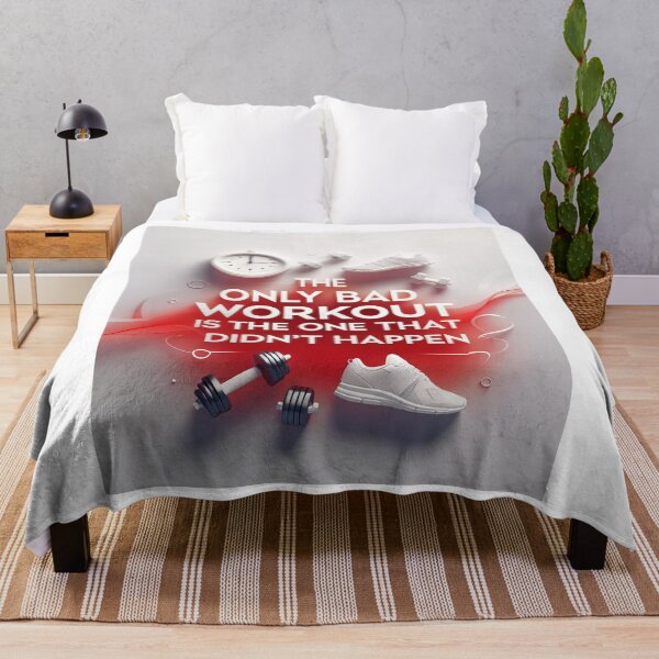 Item preview, The Only Bad Workout Is the One You Skip | Bold Fitness Motivation designed and sold by MillionaireGenZ ⭐⭐⭐⭐⭐ (5.0).
