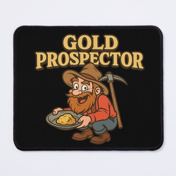 Item preview, Gold Prospector Miner designed and sold by Prints-by-Olaf.