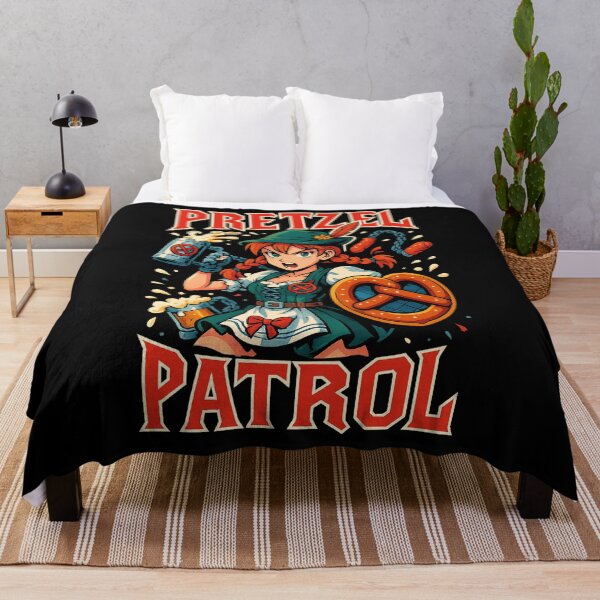 Item preview, Pretzel Patrol - Gift for Oktoberfest Germans Anime Art designed and sold by Jarminis.
