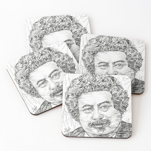 Item preview, ALEXANDRE DUMAS ink portrait .2 designed and sold by lautir.