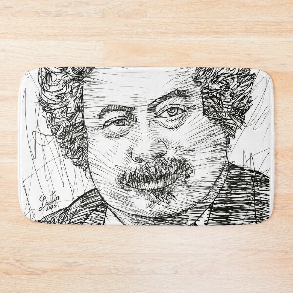 Item preview, ALEXANDRE DUMAS ink portrait .2 designed and sold by lautir.