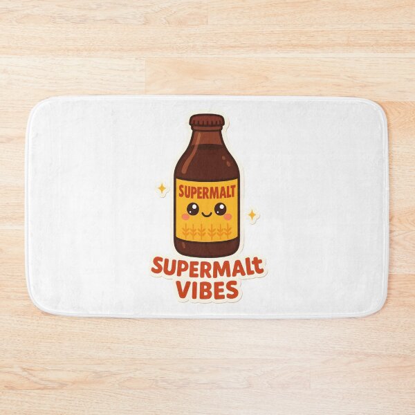Item preview, Kawaii Supermalt Bottle Sticker – Cute African Drink Art, Nigerian Beverage designed and sold by OsasChild.
