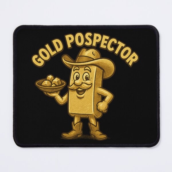 Item preview, Gold Prospector Miner designed and sold by Prints-by-Olaf.