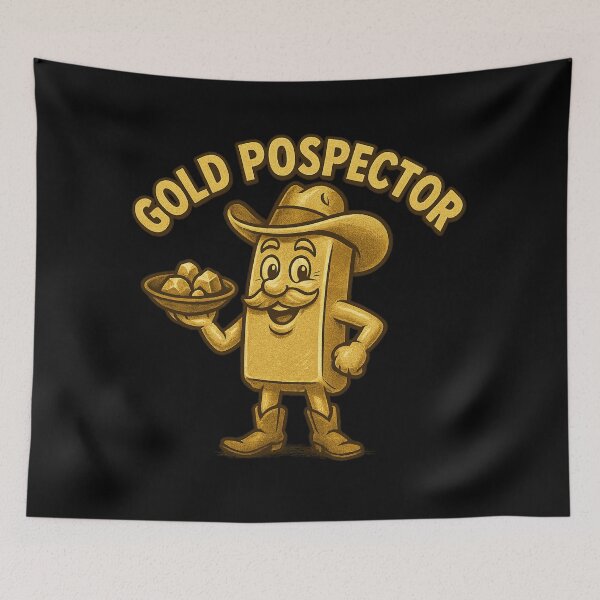 Item preview, Gold Prospector Miner designed and sold by Prints-by-Olaf.