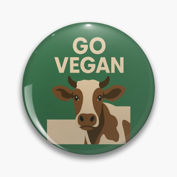 Item preview, Go Vegan Cow Veganism Animal Rights Factory Farming Animal Welfare Dairy Industry Slaughterhouse designed and sold by Annika Shurafa.