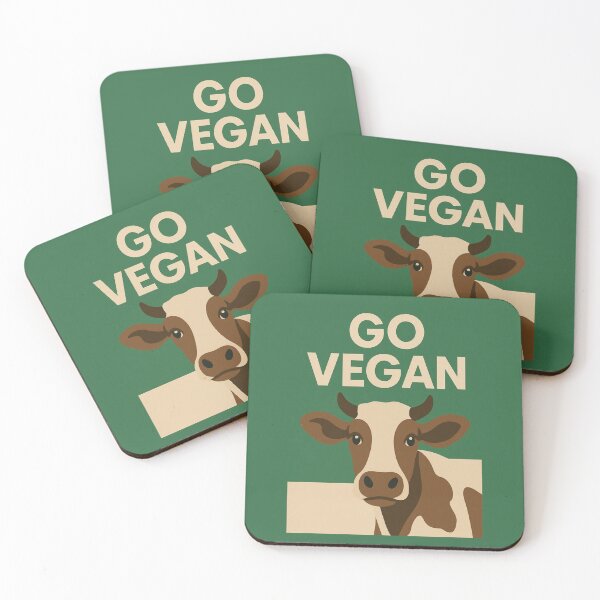 Item preview, Go Vegan Cow Veganism Animal Rights Factory Farming Animal Welfare Dairy Industry Slaughterhouse designed and sold by Annika Shurafa.