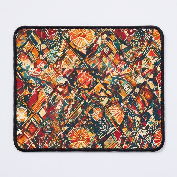 Item preview, Colors Vivid Geometric Patterns Bold Abstract Art Design designed and sold by ART ATTACK ZONE.