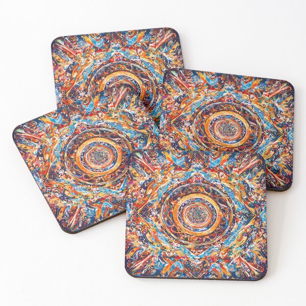 Item preview, Colorful Vivid Geometric Patterns Bold Abstract Art Design designed and sold by ART ATTACK ZONE.