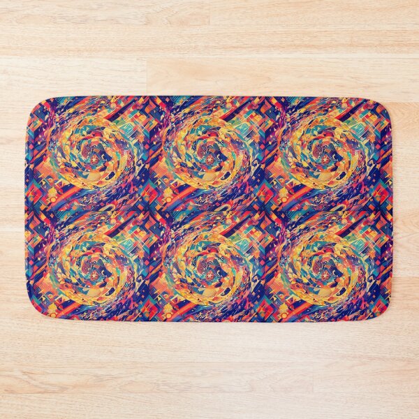 Item preview, Surreal Vivid Geometric Patterns Bold Abstract Art Design designed and sold by ART ATTACK ZONE.