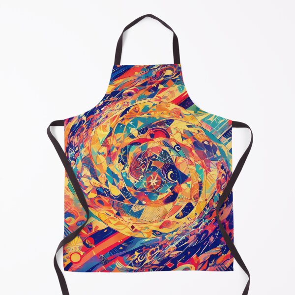 Item preview, Surreal Vivid Geometric Patterns Bold Abstract Art Design designed and sold by ART ATTACK ZONE.