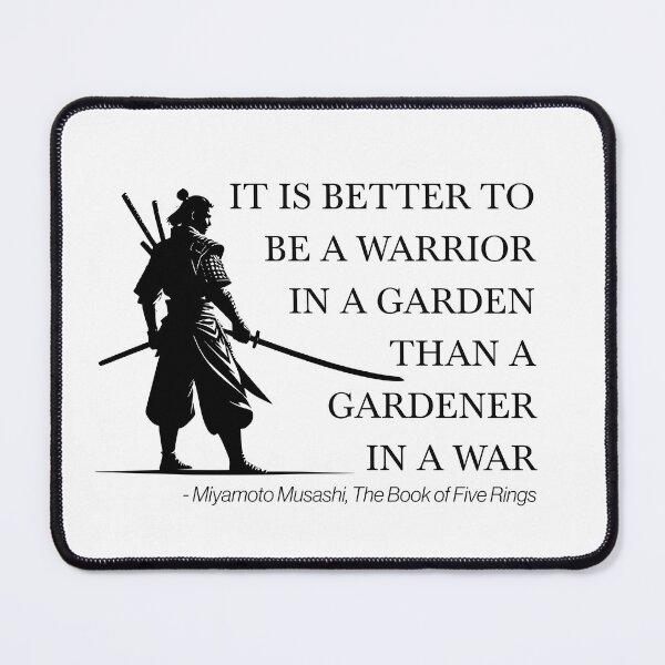 Item preview, Warrior in a Garden designed and sold by Drmorbius.