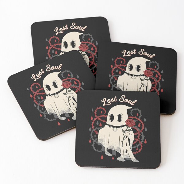 Item preview, LOST SOUL - SPOOKY GHOST IN THORNS AND ROSE designed and sold by justyna-s28.