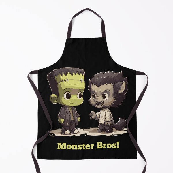 Item preview, Chibi Frankenstein and Wolfman designed and sold by ClubVacay.