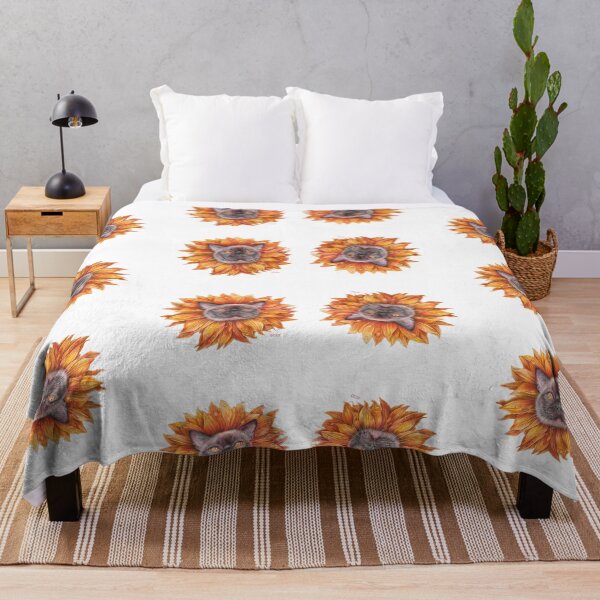 Item preview, The Sunflower Kitty designed and sold by CalarcoArt.