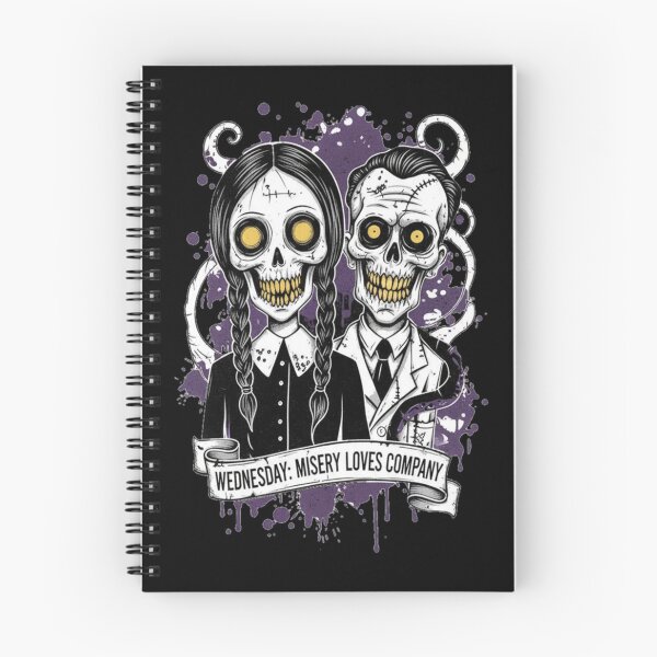 Item preview, Wednesday: misery loves company designed and sold by WednesdayAndYou.