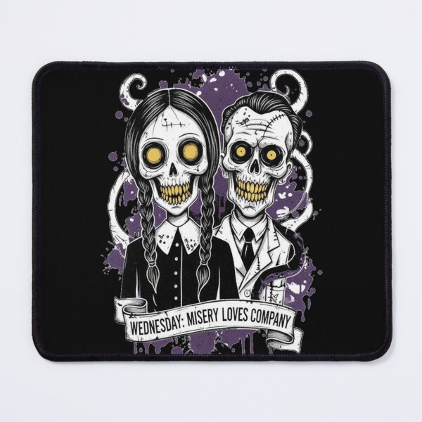 Item preview, Wednesday: misery loves company designed and sold by WednesdayAndYou.