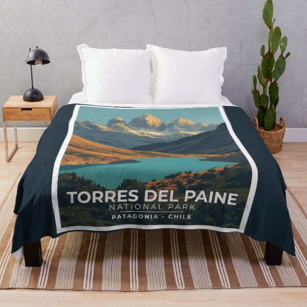 Item preview, Torres Del Paine National Park - Patagonia - Chile designed and sold by GoodOldVintage.