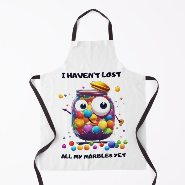 Item preview, I Haven’t Lost All My Marbles Yet – Funny Jar of Marbles Cartoon designed and sold by PROPera-design.