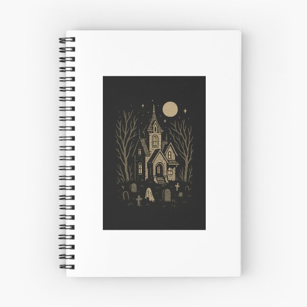 Item preview, Haunted house designed and sold by Hillarprints.