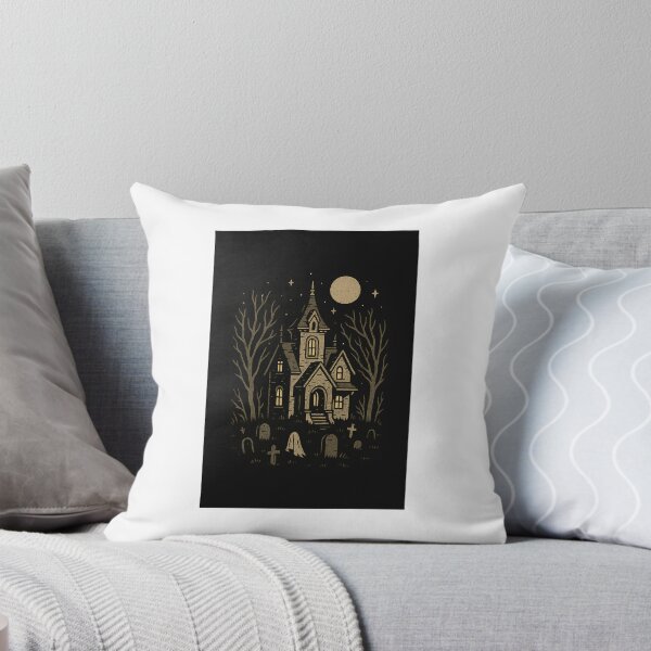 Item preview, Haunted house designed and sold by Hillarprints.