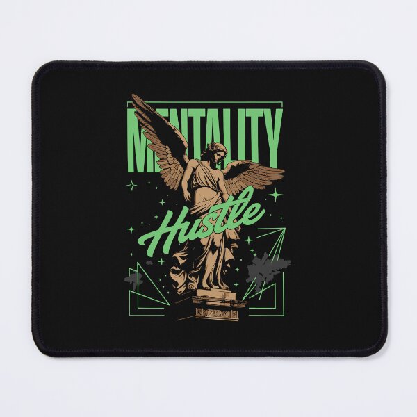 Item preview, Mentality Hustle – Motivational Streetwear Statue Design designed and sold by TipTop GFX.