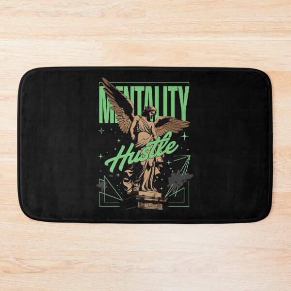 Item preview, Mentality Hustle – Motivational Streetwear Statue Design designed and sold by TipTop GFX.