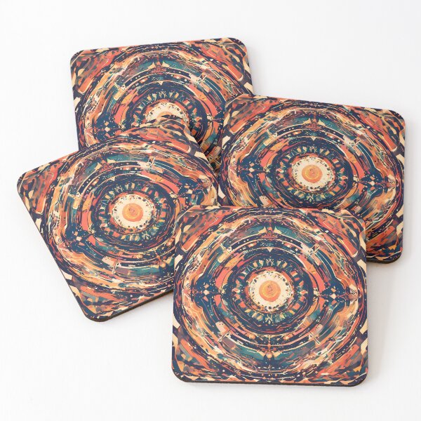 Item preview, CANADA Vivid Geometric Patterns Bold Abstract Art Design designed and sold by ART ATTACK ZONE.
