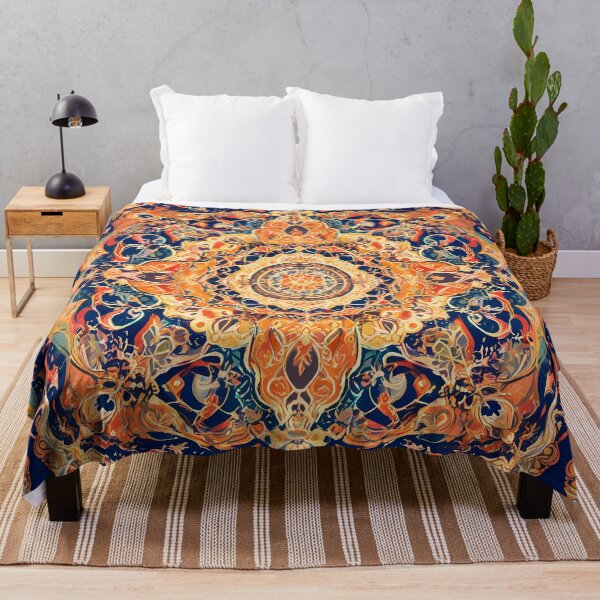 Item preview, SPAIN Vivid Geometric Patterns Bold Abstract Art Design designed and sold by ART ATTACK ZONE.