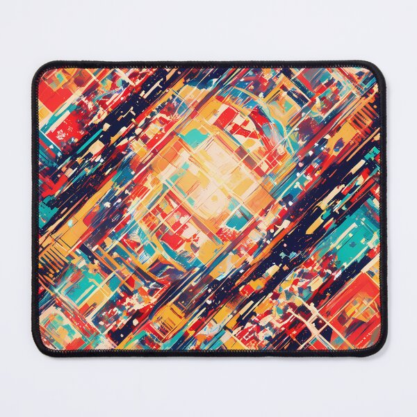 Item preview, ITALY Vivid Geometric Patterns Bold Abstract Art Design designed and sold by ART ATTACK ZONE.