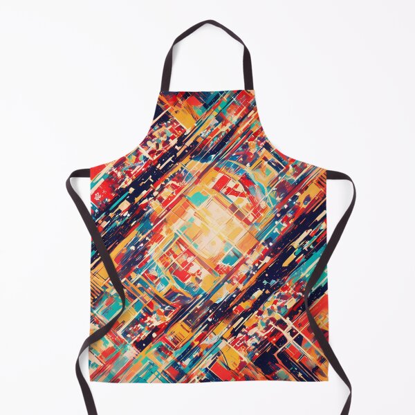 Item preview, ITALY Vivid Geometric Patterns Bold Abstract Art Design designed and sold by ART ATTACK ZONE.