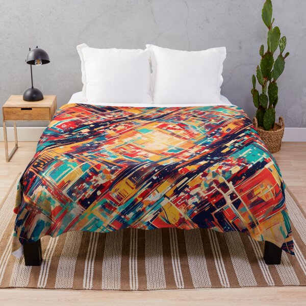 Item preview, ITALY Vivid Geometric Patterns Bold Abstract Art Design designed and sold by ART ATTACK ZONE.