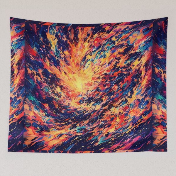 Item preview, EUROPE Vivid Geometric Patterns Bold Abstract Art Design designed and sold by ART ATTACK ZONE.