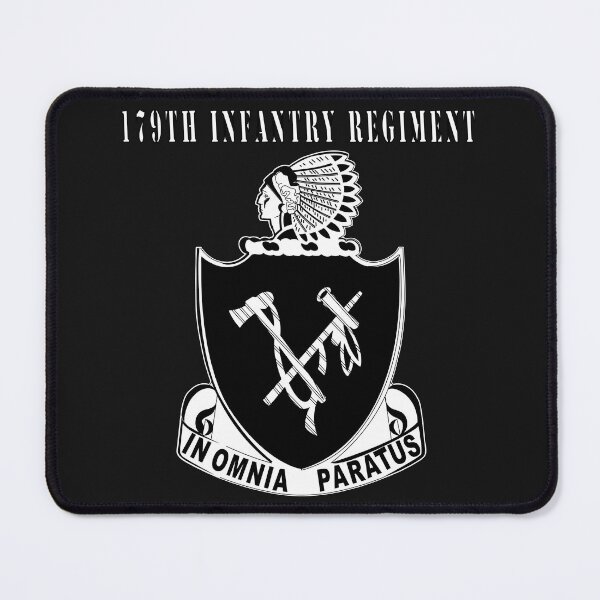 Item preview, DUI - 179th Infantry Regiment with Text - BW X 300 designed and sold by Military Insignia Products.