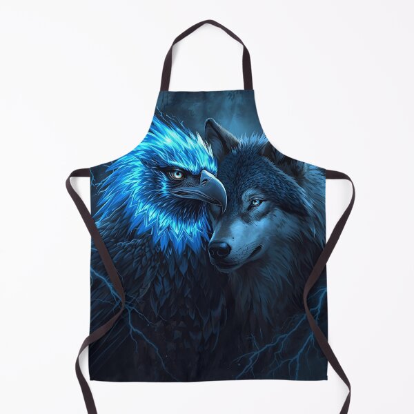 Item preview, Eagle and Wolf designed and sold by RisingWolfStudio.