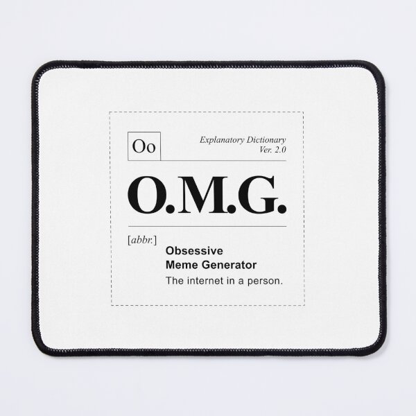 Item preview, OMG - Word of a Day designed and sold by oops-I-drew-again.