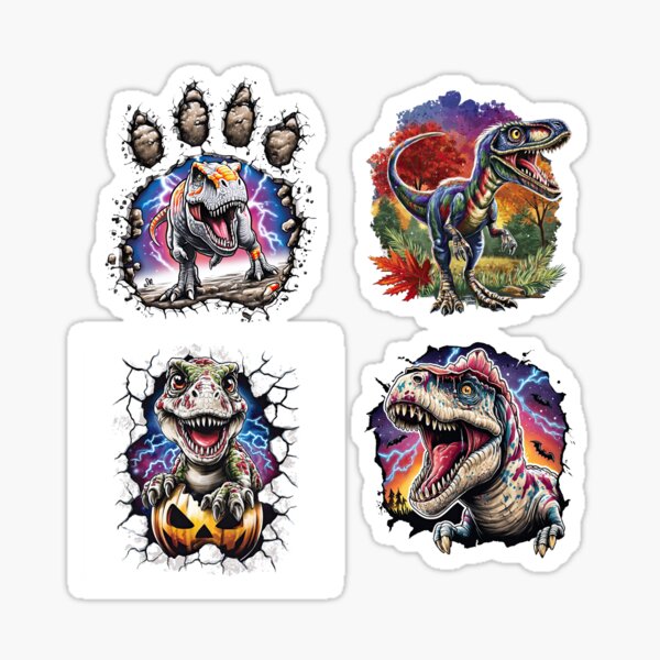 Item preview, Rage Dino Mix – Halloween Rawr designed and sold by Kartepenok.