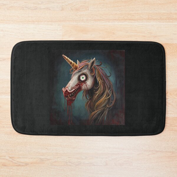 Item preview, Scarry Bloody Unicorn Art designed and sold by DoraPL.
