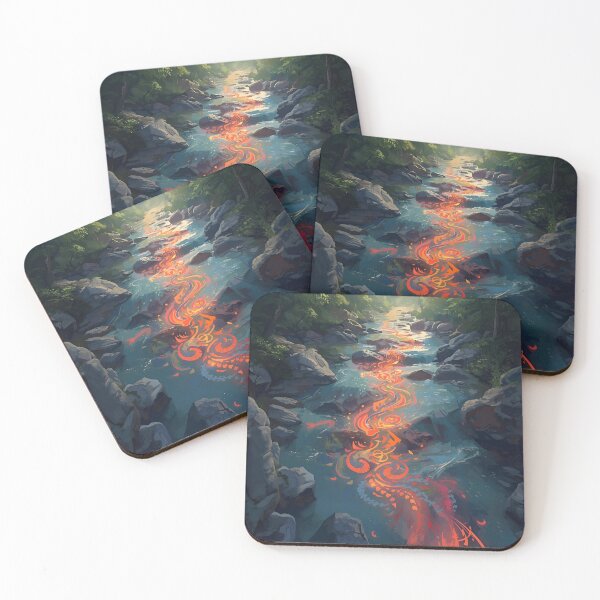 Item preview, Mystical River designed and sold by RisingWolfStudio.