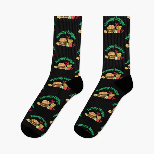 Item preview, Yummy Burger • Hamburguesa Deliciosa • Hambúrguer Delicioso  designed and sold by LenaBlueDesigns.
